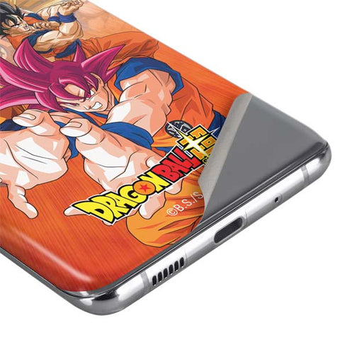 Dragon Ball Super Goku Evolution Galaxy S20 Plus Skin